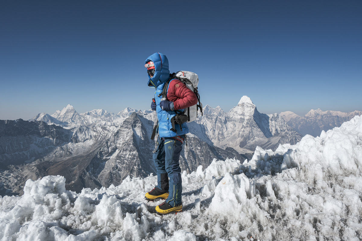 Climbing Helmets (Climbing with the BD Vapor in Nepal)